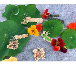 Stickdatei - ITH Anhänger Biene